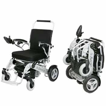 Electric wheelchair hire for the handicapped and disabled, Sorolla model