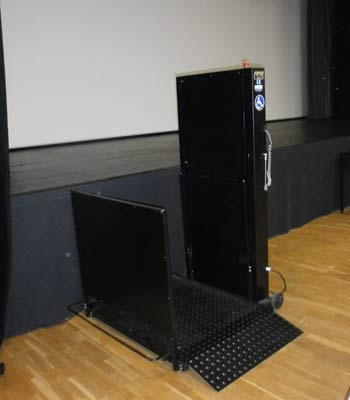 Elevator platform hire for the disabled and the handicapped - Professional solution