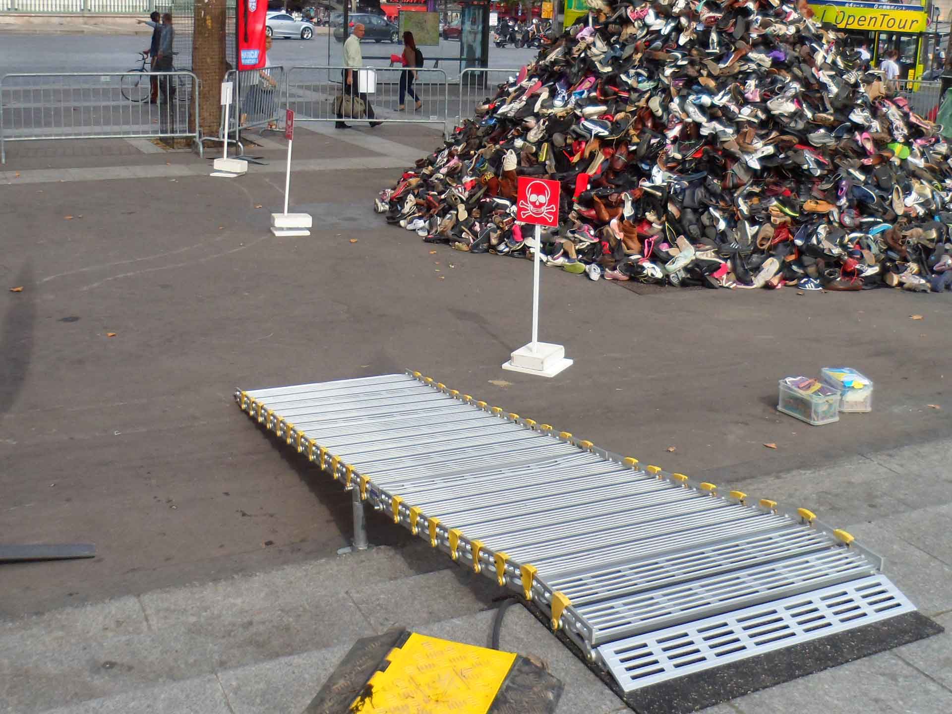 Hire - an aluminium access ramp for wheelchairs/scooters for the handicapped and disabled - event