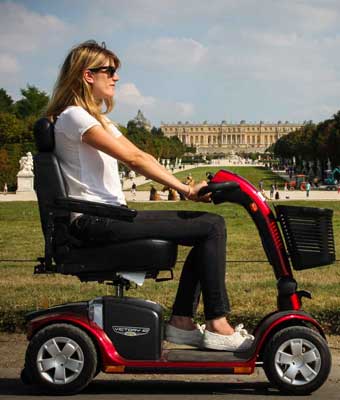 Hire electric scooter for disabled in Paris - France