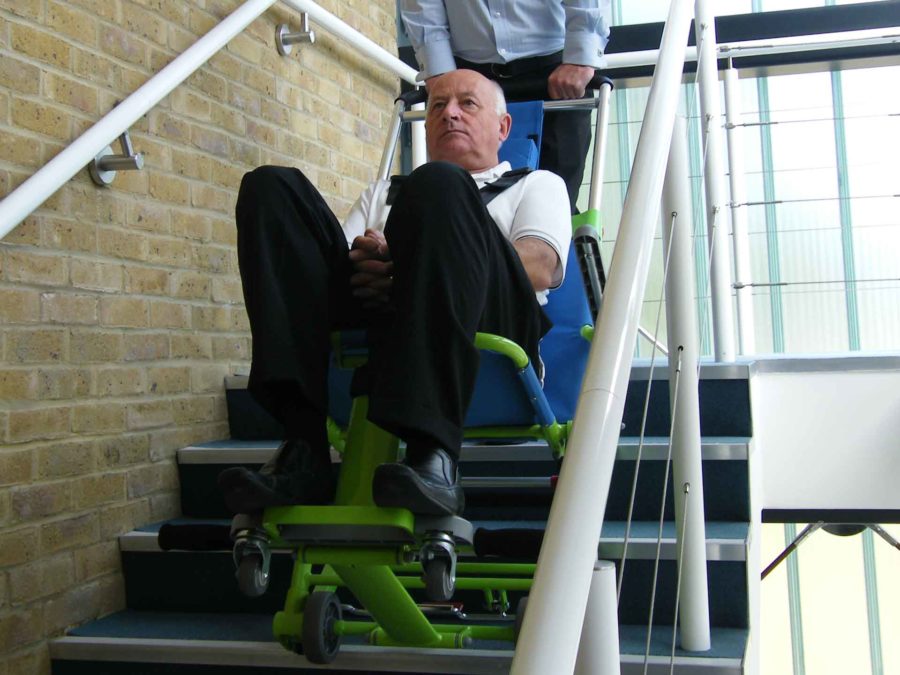 Hire evacuation chair for disabled people fire emergency chair
