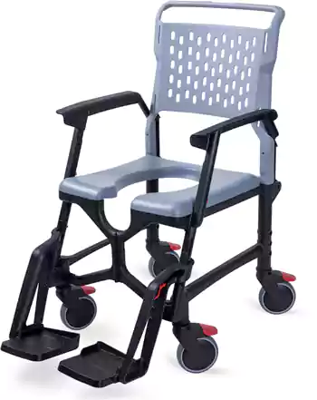 Photo location de chaise pour la douche ou toilette, pour sénior, handicapé ou personne à mobilité réduite