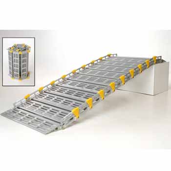 Hire a modular aluminium access ramp for the disabled